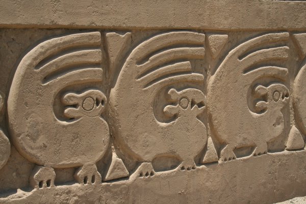 Chan Chan Inca Carving