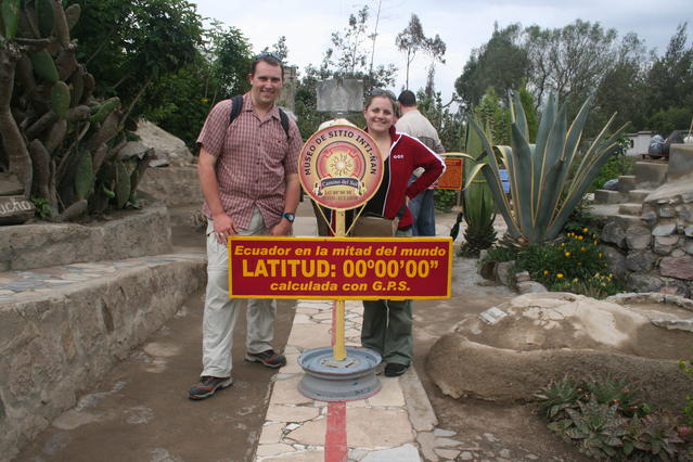 The REAL equator :) we even did experiments to prove it